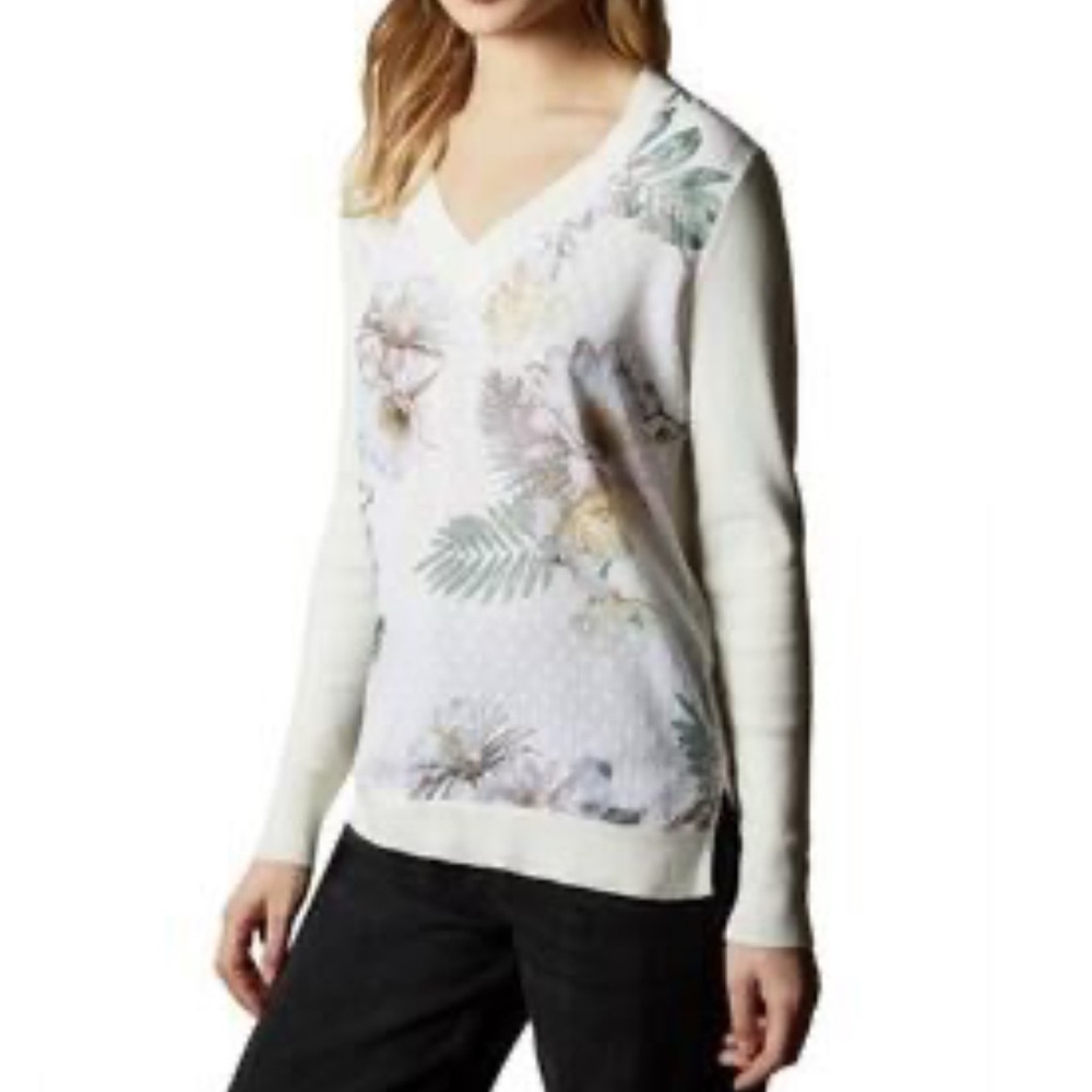 Ted Baker London long sleeve lightweight sweater